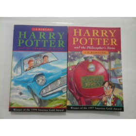 HARRY POTTER and the Philosopher's Stone  (HARRY POTTER SI PIATRA FILOZOFALA) - J. K. ROWLING  /  HARRY POTTER  and the Chamber of Secrets ( HARRY POTTER SI CAMERA SECRETELOR)  - J. K. ROWLING 